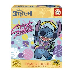 Puzzle 3D Lenticular 300 Stitch Disney E