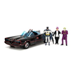 Coche Metal Batmóvil 1966 Classic 1:24 2