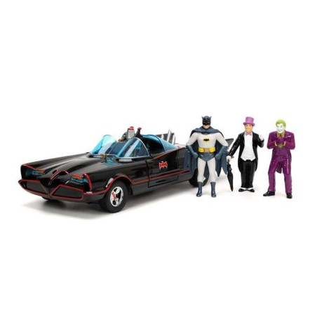 Coche Metal Batmóvil 1966 Classic 1:24