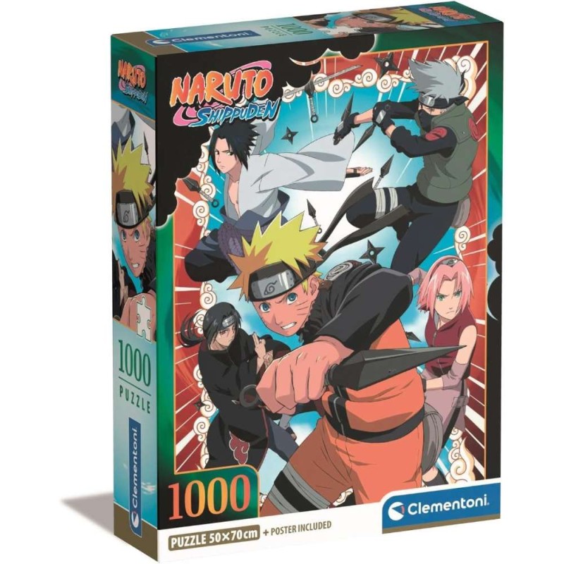 Puzzle 1000 Pzs Naruto -Compact-1