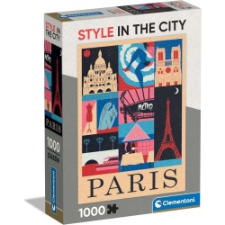 Puzzle 1000 Pzs Style In The City Paris
