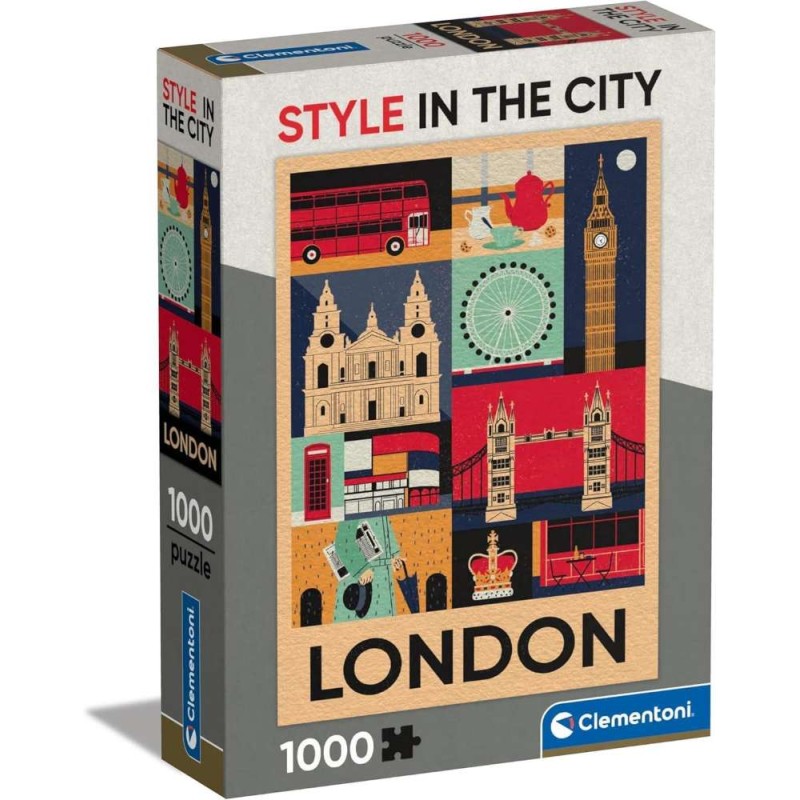 Puzzle 1000 Pzs Style In The City London