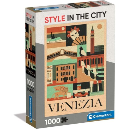 Puzzle 1000 Pzs Style In The City Venezi