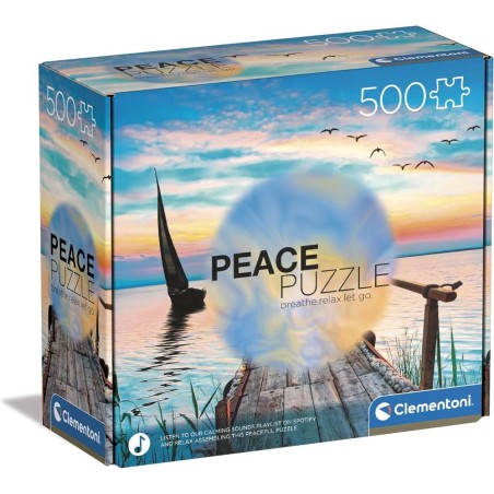 Puzzle 500 Pzs Hqc Peace Puzzle - Peacef