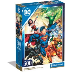 Puzzle 500 Pzs Hqc Dc Comics Compact Box