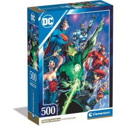 Puzzle 500 Pzs Hqc Dc Comics Compact Box