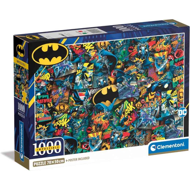 Puzzle 1000 Pzs Impossible Batman - Comp