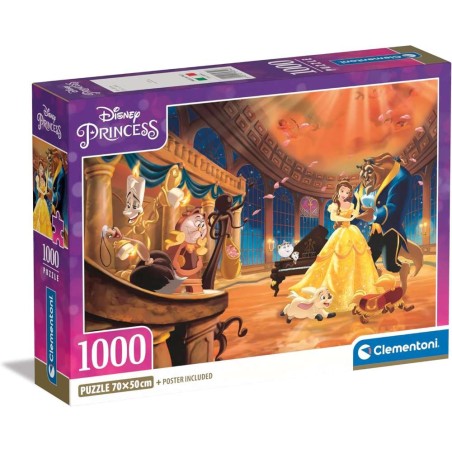 Puzzle 1000 Pzs Disney Princess- Compact