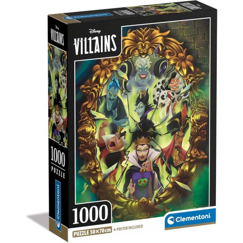 Puzzle 1000 Pzs Hqc Villains - Compact -