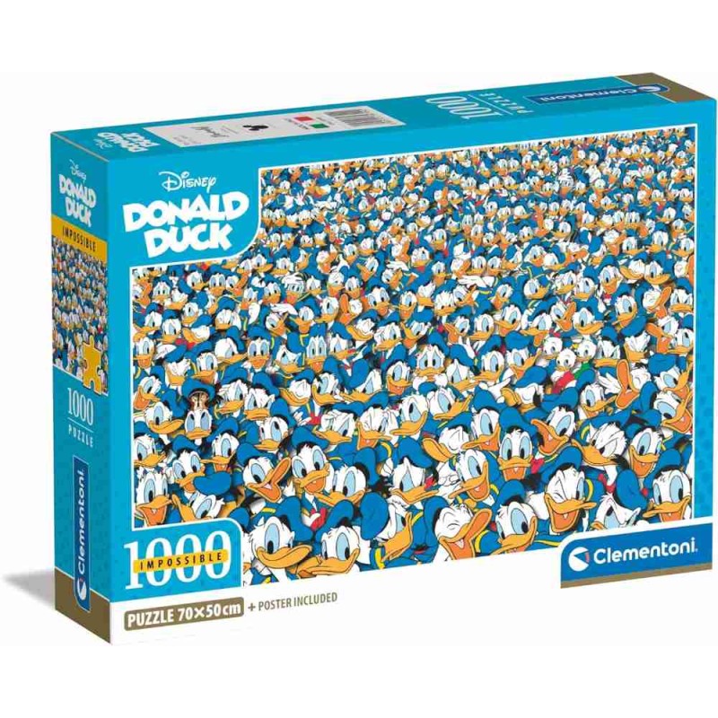 Puzzle 1000 Pzs Impossible Donald Duck C