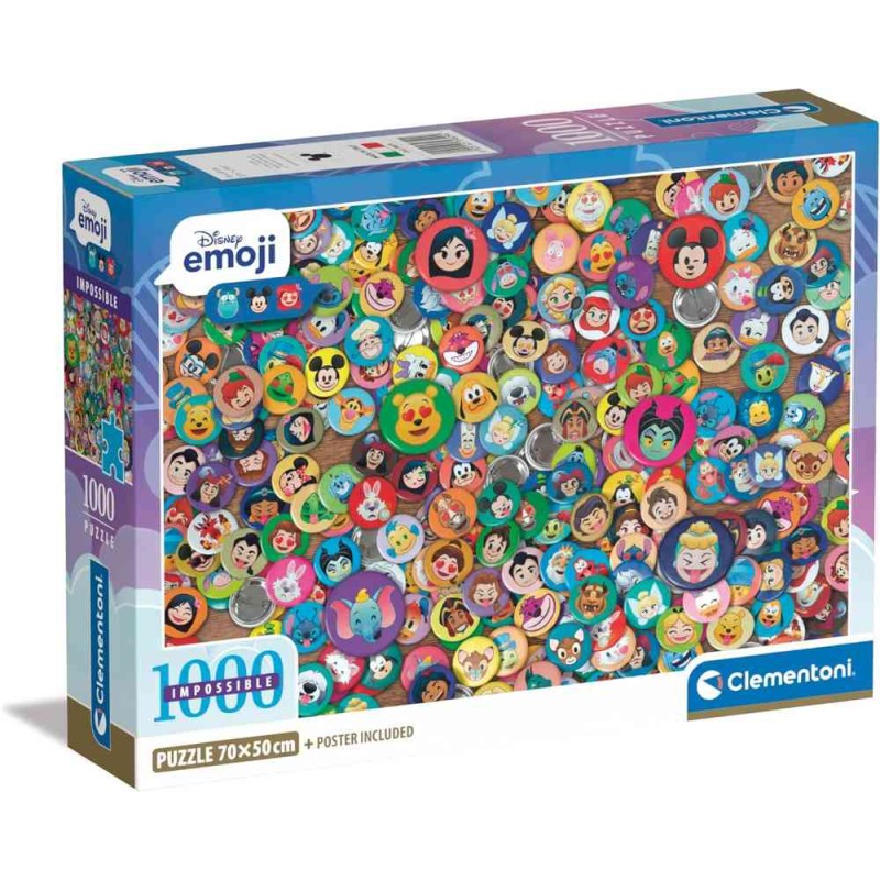 Puzzle 1000 Pzs Impossible Disney Mult.
