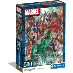 Puzzle 500 Pzs Marvel Compact Box