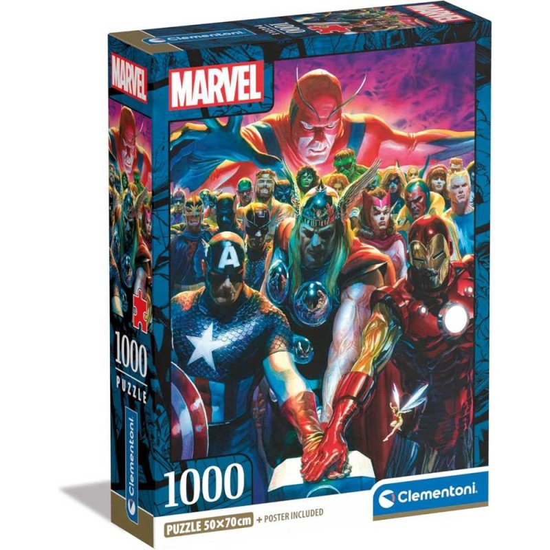 Puzzle 1000 Pzs Marvel Avengers - Compac