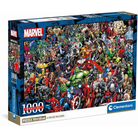 Puzzle 1000 Pzs Impossible Marvel
