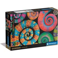 Puzzle 500 Pzs Hqc Colorboom Curly Tails
