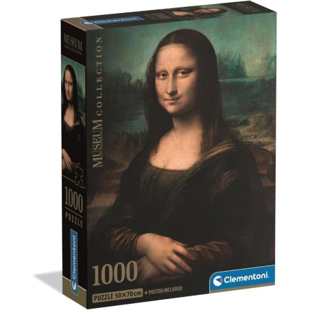 Puzzle 1000 Pzs Leonardo-Gioconda-(Museu