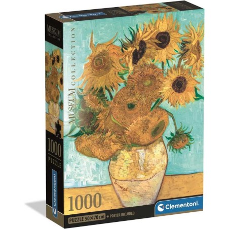 Puzzle 1000 Pzs Museum Sunflowers    Com