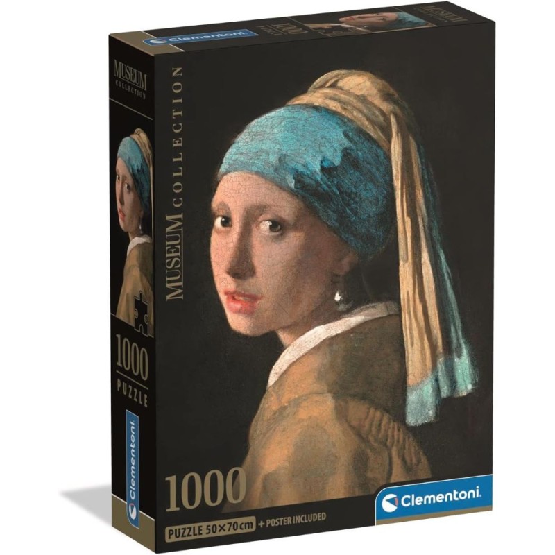 Puzzle 1000 Pzs Museum Girl W/ Pearl Ear