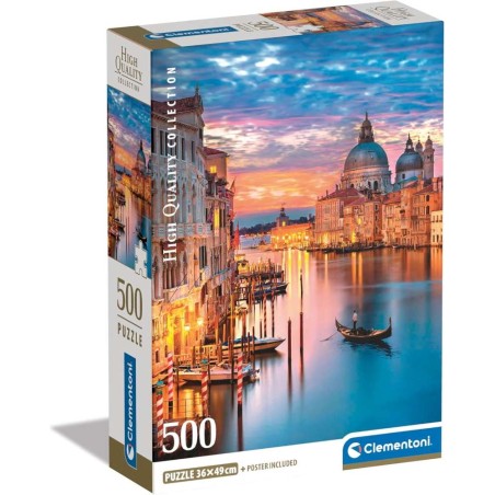 Puzzle 500 Pzs Hqc Lighting Venice Compa