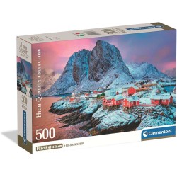 Puzzle 500 Pzs Hqc Hamnoy Village Compac