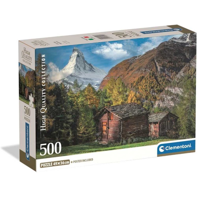 Puzzle 500 Pzs Hqc Charming Matterhorn C