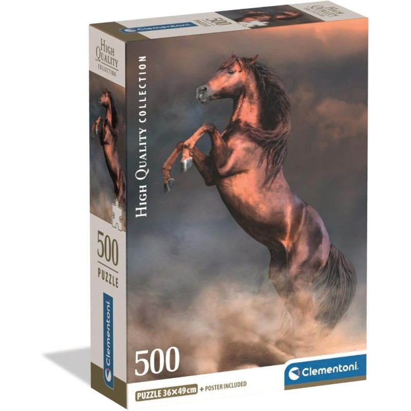 Puzzle 500 Pzs Hqc Wild Red Stallion Com