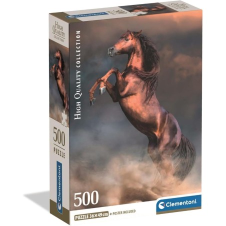 Puzzle 500 Pzs Hqc Wild Red Stallion Com