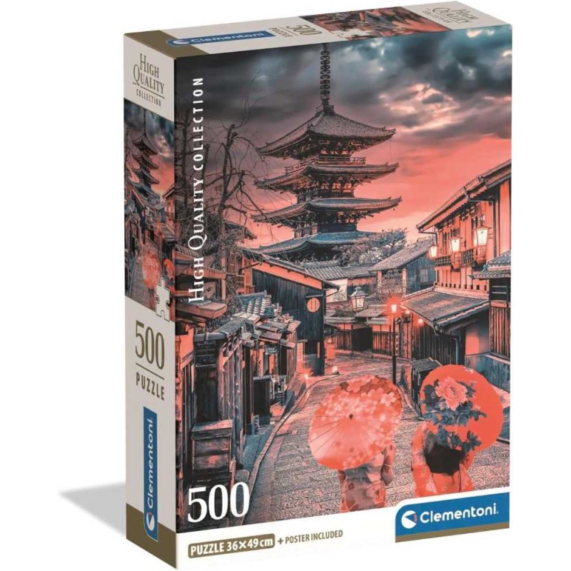 Puzzle 500 Pzs Hqc Evening In Kyoto Comp