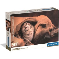 Puzzle 500 Pzs Hqc Cuddles  Compact Box