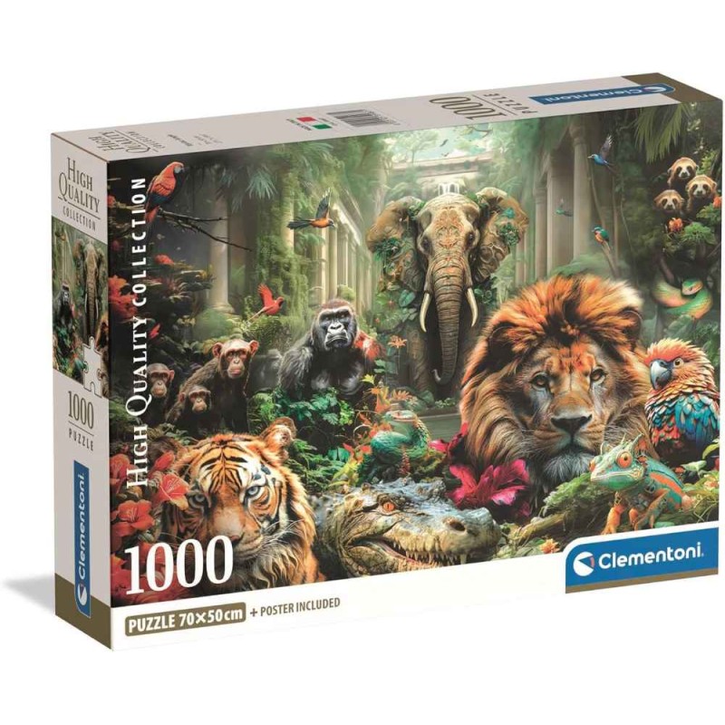Puzzle 1000 Pzs Hqc Mystic Jungle