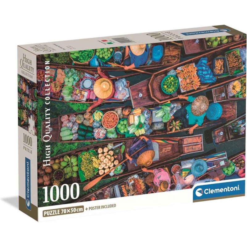 Puzzle 1000 Pzs Hqc Thai Floating Market