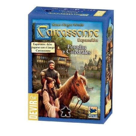 EXPANSION CARCASSONNE POSADAS Y CATEDRAL