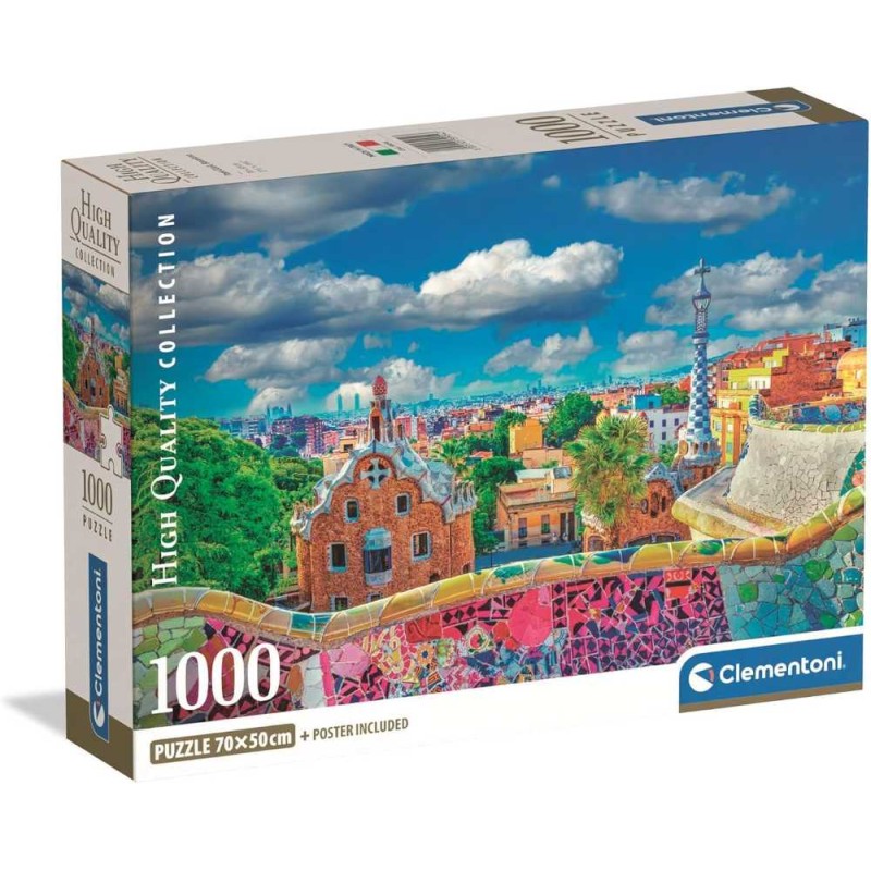 Puzzle 1000 Pzs Hqc Park Güell, Barcelon