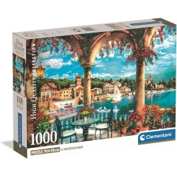 Puzzle 1000 Pzs Hqc Balcony View Of Lake