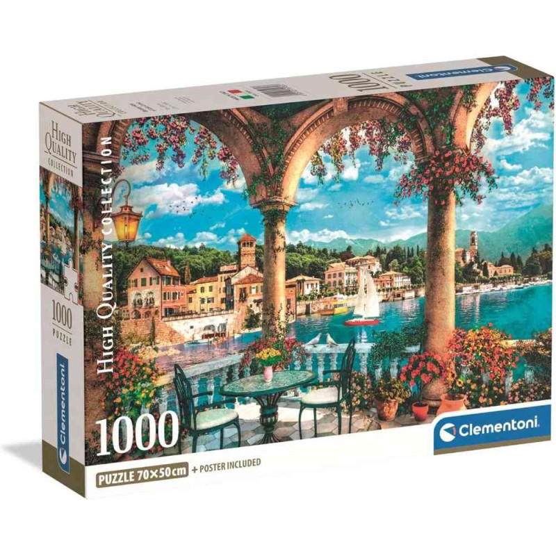 Puzzle 1000 Pzs Hqc Balcony View Of Lake
