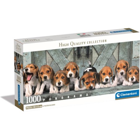 Puzzle 1000 Pzs Panorama Beagles Compact