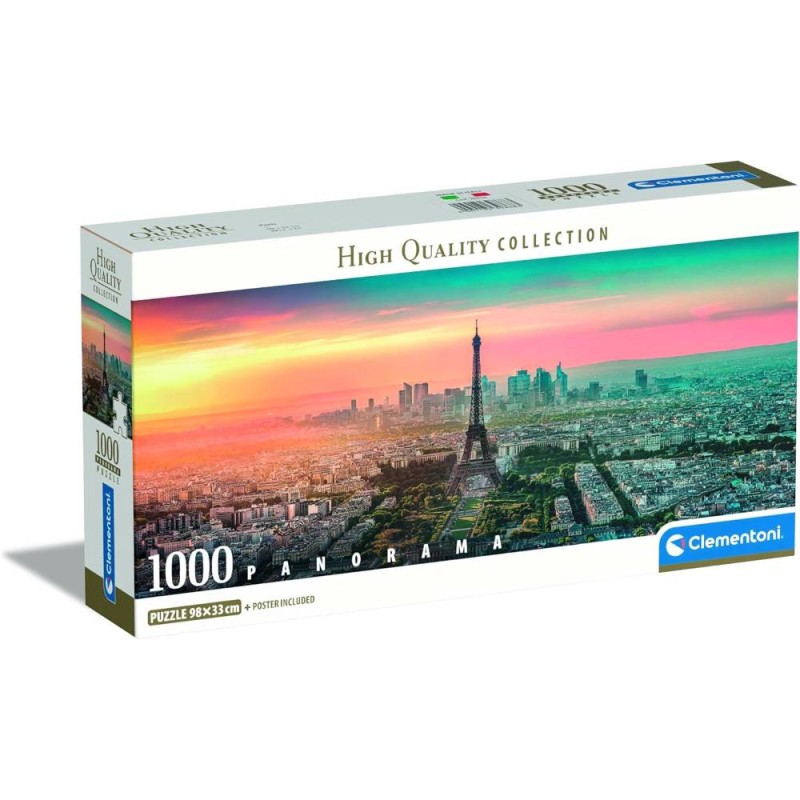 Puzzle 1000 Pzs Panorama Paris - Compact