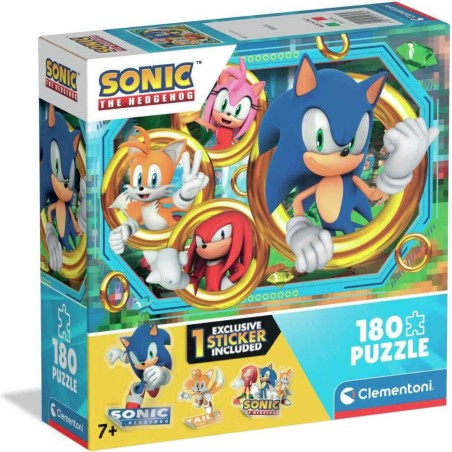 Puzzle 180 Pzs Square Box Sonic 2025