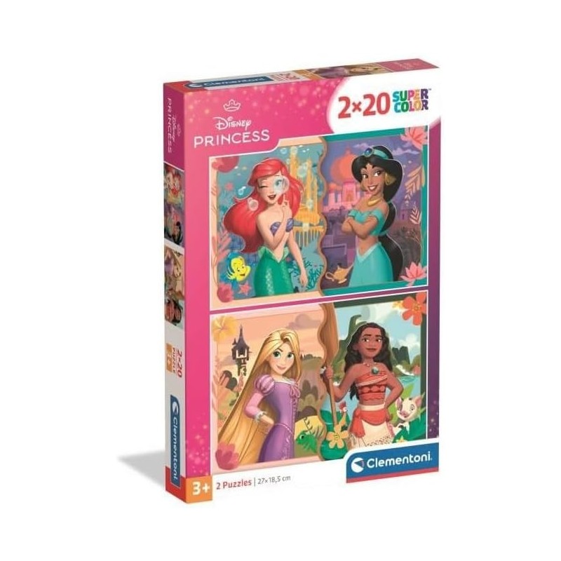 Puzzle 2X20 Pzs Disney Princess 2025