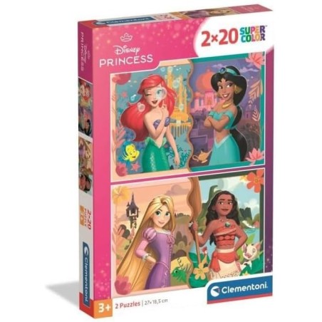 Puzzle 2X20 Pzs Disney Princess 2025