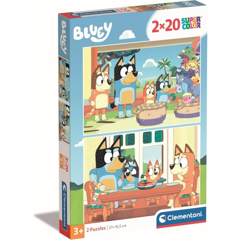 Puzzle 2X20 Pzs Bluey