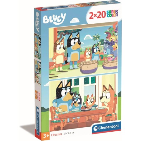 Puzzle 2X20 Pzs Bluey