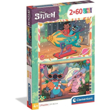 Puzzle 2X60 Pzs Stitch 2025