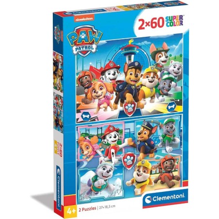 Puzzle 2X60 Pzs Paw Patrol