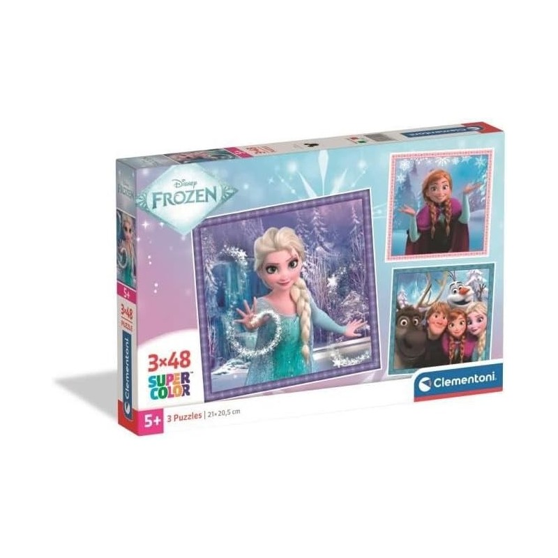 Puzzle 3X48 Pzs Square Frozen