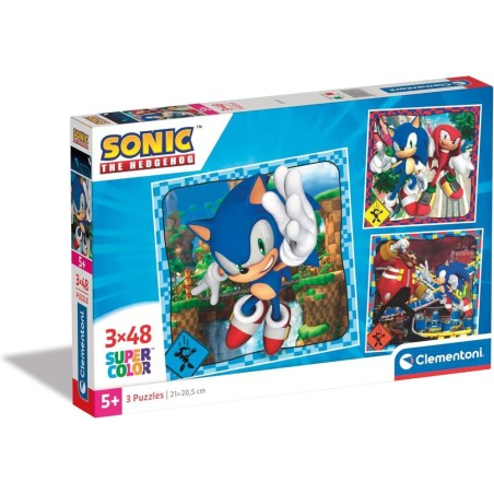 Puzzle 3X48 Pzs Square Sonic