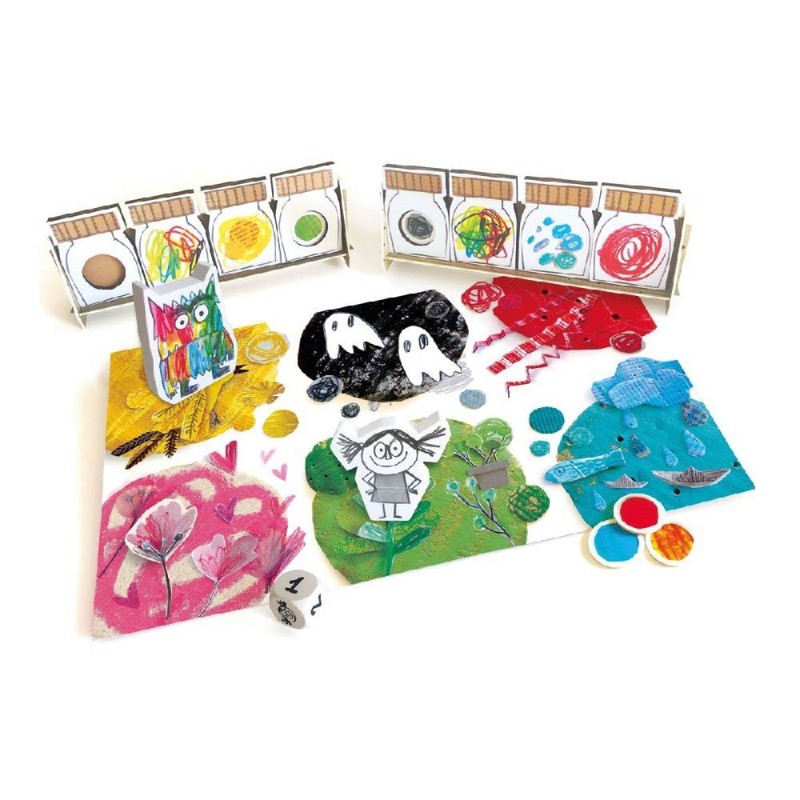 JUEGO MONSTRUOS DE COLORES