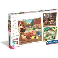 Puzzle 3X48 Pzs Square No Licenza 2025