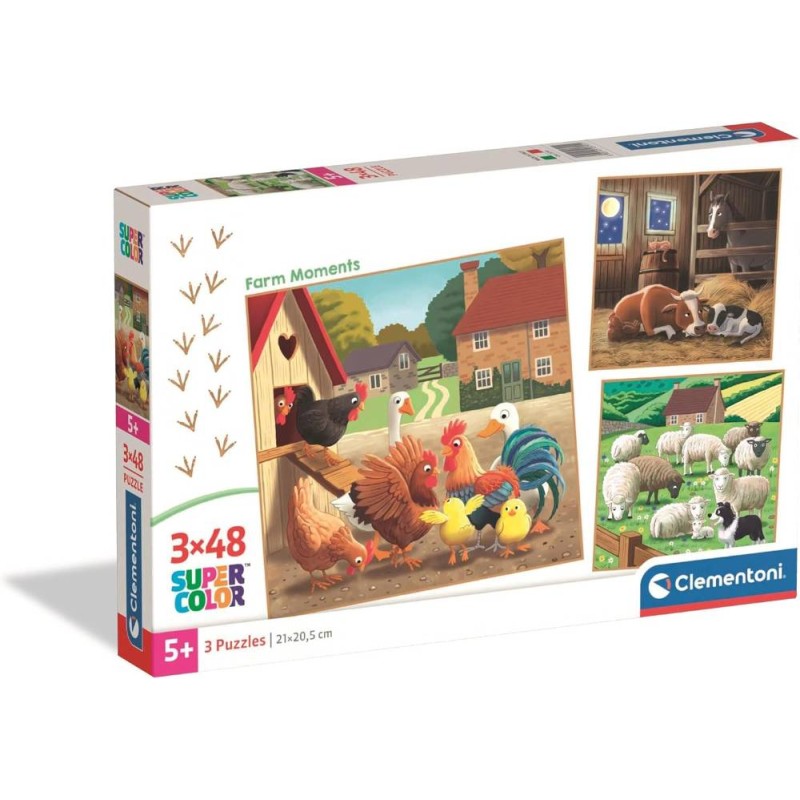 Puzzle 3X48 Pzs Square No Licenza 2025