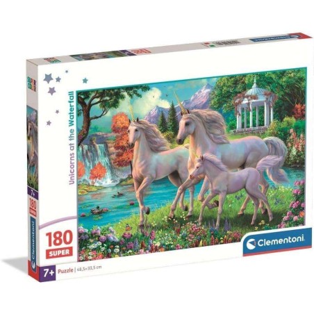 Puzzle 180 Pzs Super Unicorns At The Wat